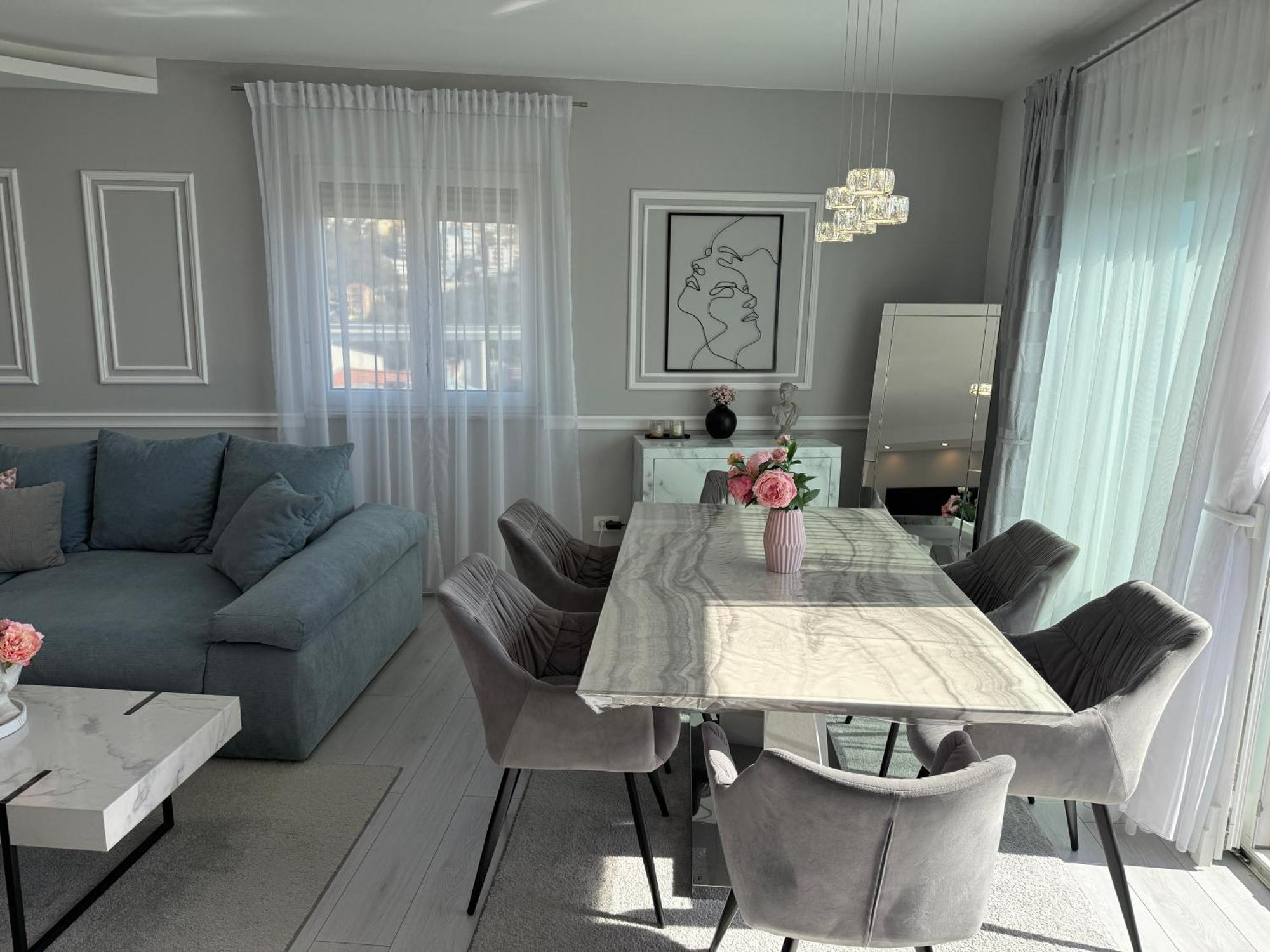 Bellevue Apartment Crikvenica Bagian luar foto